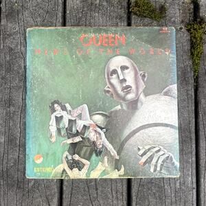 Queen news of the world rare mexican press, with perfect gatefold art
